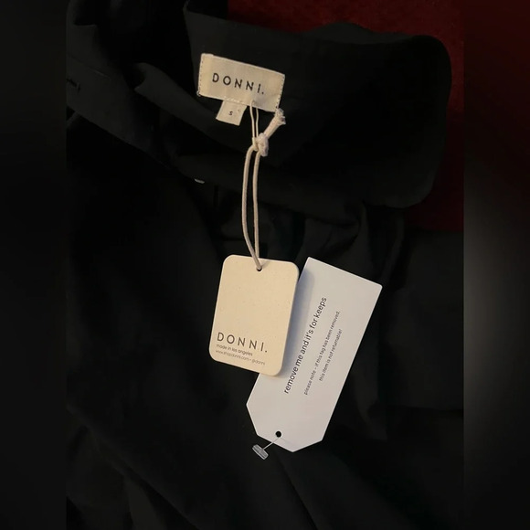 DONNI. Sandwash Mandarin Dress - Picture 5 of 9